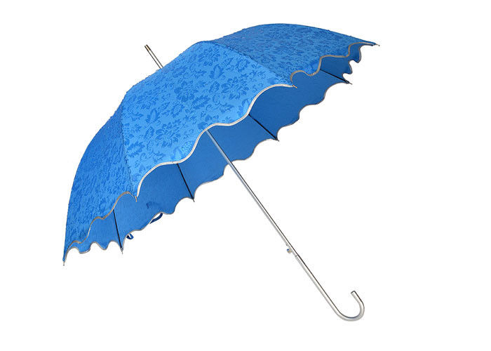 Blaues Wasserzeichen, das fördernden Geschenk-Regenschirme Standsard-Größen-Aluminium-Rahmen druckt