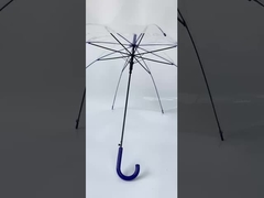 23 Zoll, 8K, bunter Regenschirm, bunter Rahmen, transparenter Regenschirm